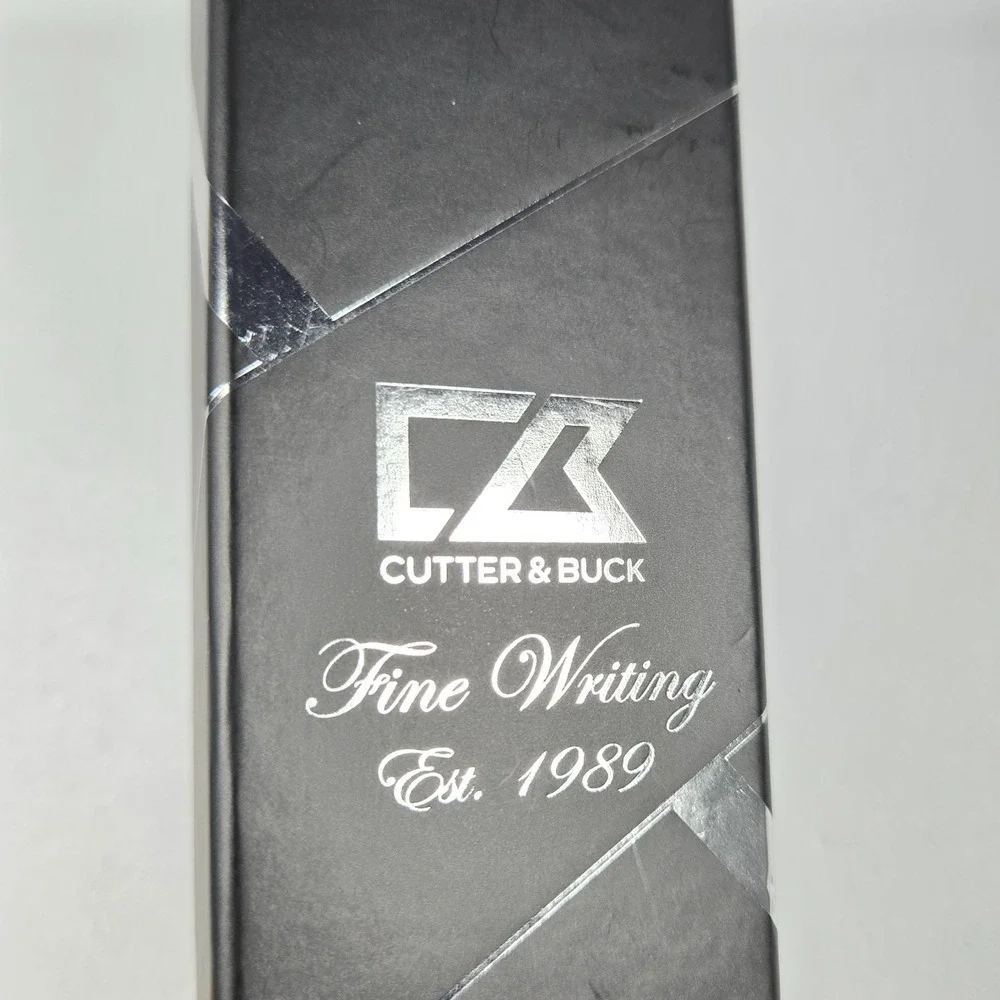 VERY NICE Cutter & Buck Pen Set of 2 Wells Fargo Bank Advertising Corporate Gift